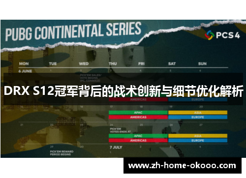 DRX S12冠军背后的战术创新与细节优化解析